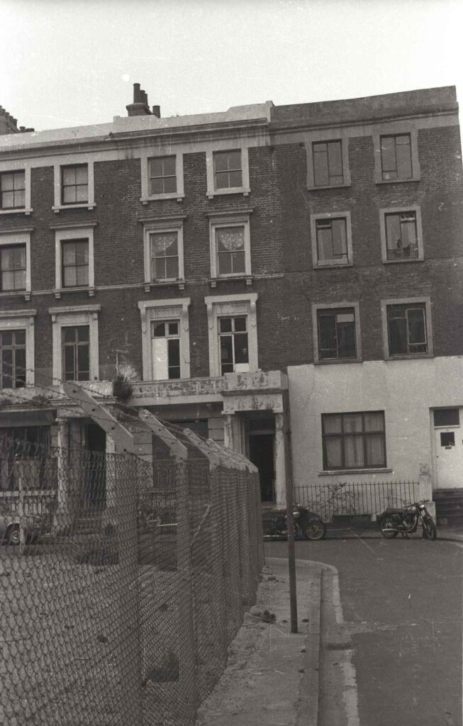 Town house at 12 Tolmers Square, 1973