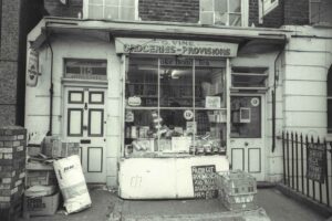 Vine's shop at 115 Drummond Street