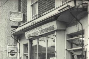 The Vine's shop at 115 Drummond Street, 1975