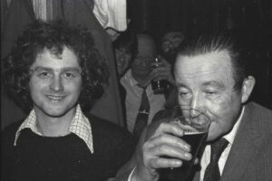 Last night at the Lord Palmerston pub, 1976