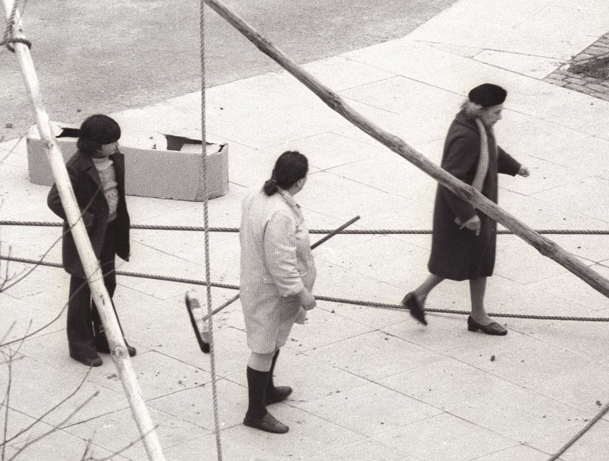 Tension in Tolmers Square, 1976