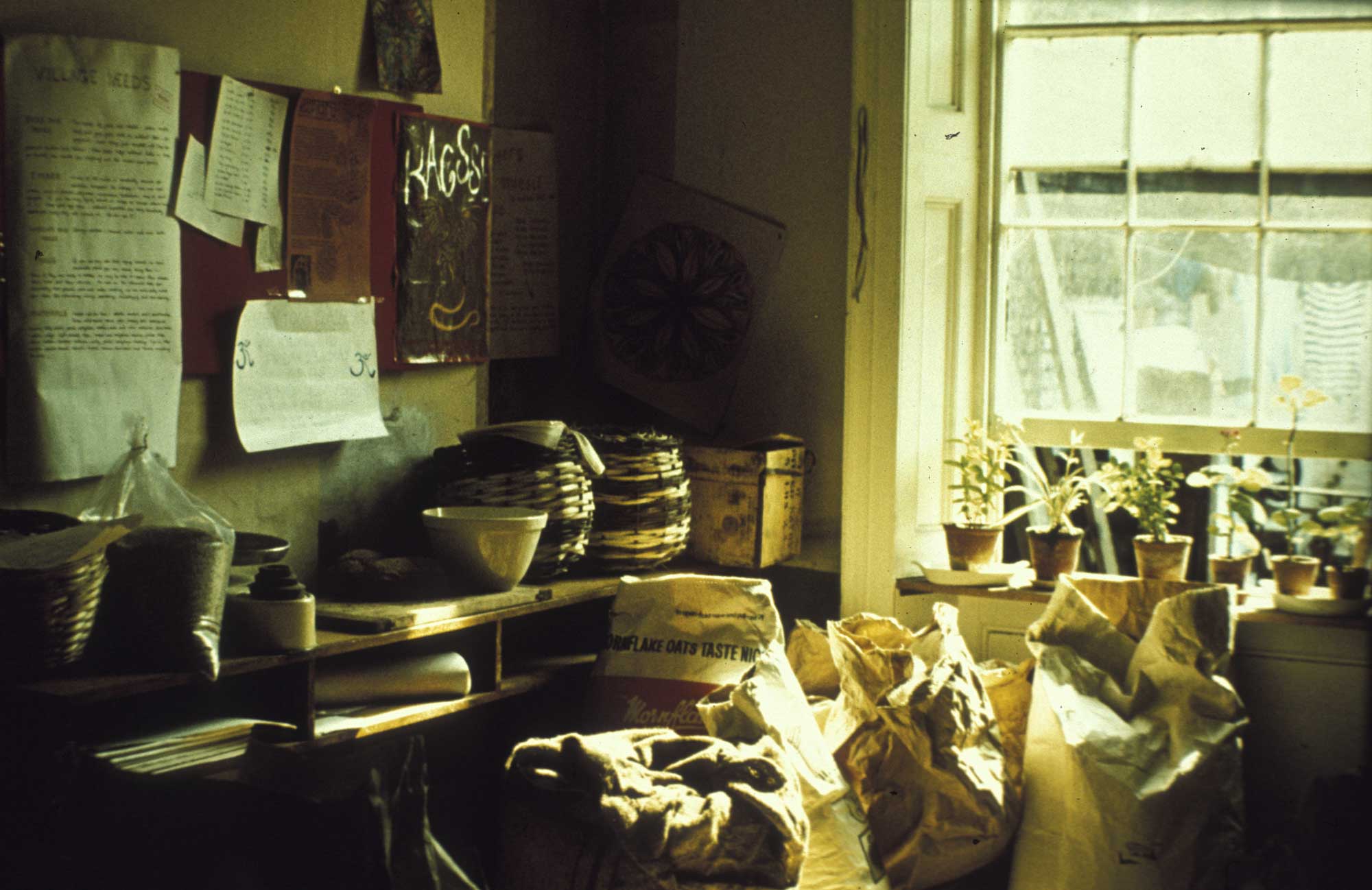 Food store, Community House, 213 North Gower Street, 1975