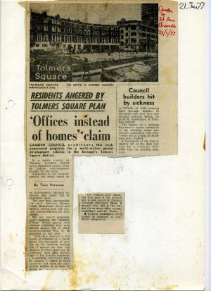 Offices instead of homes claim