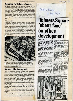Tolmers Square ‘about face’ on office development