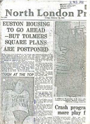 Euston housing to go ahead - but Tolmers Square plans are postponed